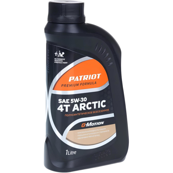 Масло Patriot Garden G-Motion 5W30 4Т ARCTIC 4-х тактное полусинтетика 1 литр