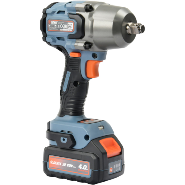Гайковерт ударный аккумуляторный SENIX PDWX2-M7-EU, 1акб, зу