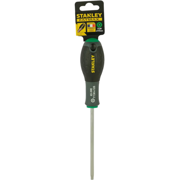 Отвертка STANLEY FATMAX шлиц Tamperproof Torx TT30x125мм     0-65-398