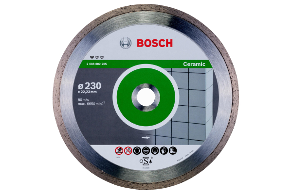 Диск алмазный BOSCH Ceramic 230*22.2 сплошной   2.608.602.205