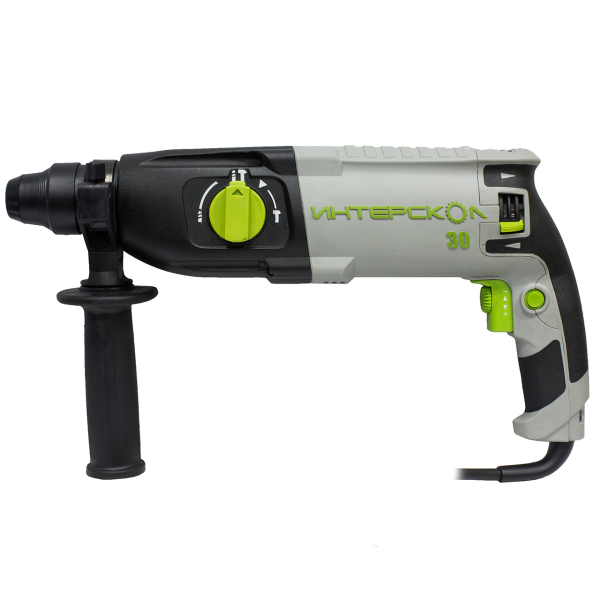 Перфоратор Интерскол П-30/900 ЭР кейс ДМ зеленый