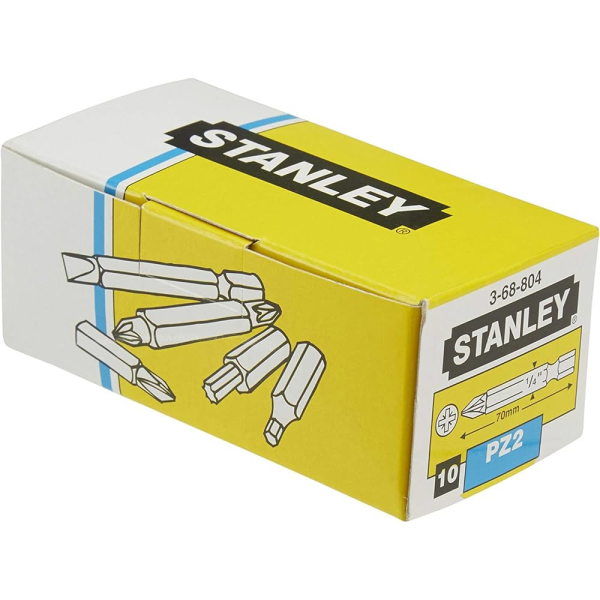 Вставка STANLEY с шестигр. хвостовиком 1/4"х70мм (упак. 10шт)     3-68-804