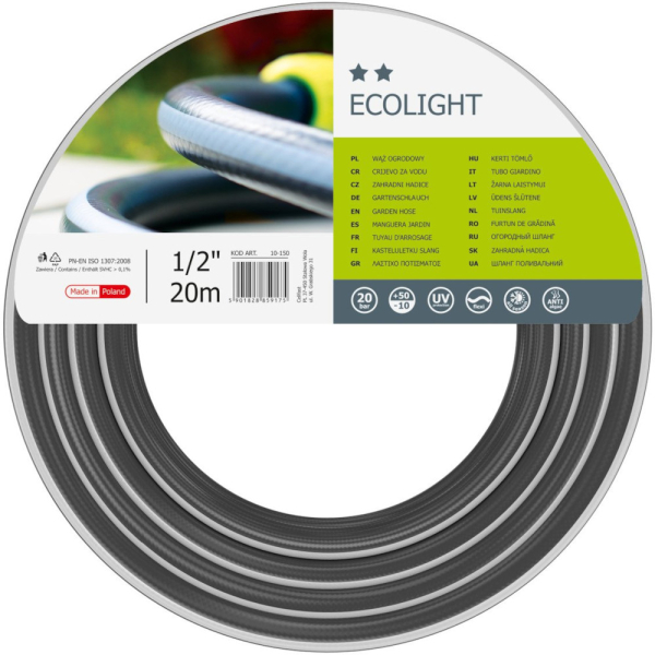 Шланг CELLFAST ECOLIGHT 1/2" 20 м