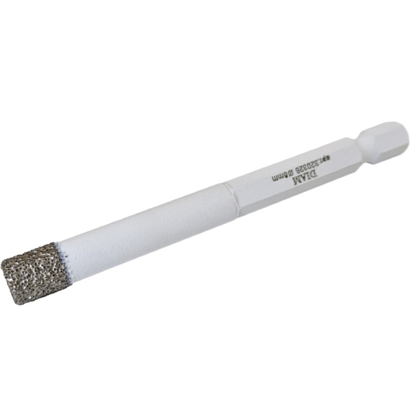Сверло алмазное DIAM HEX-E Extra Line V-TECH 8x35x1/4 по керамике   320326
