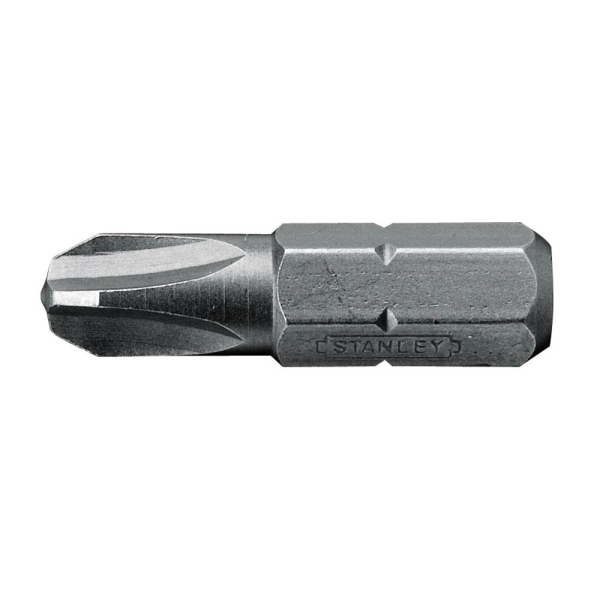Вставка STANLEY с шестигр. хвостовиком 1/4"х50мм Pozidriv (упак.10 шт.)    1-68-948