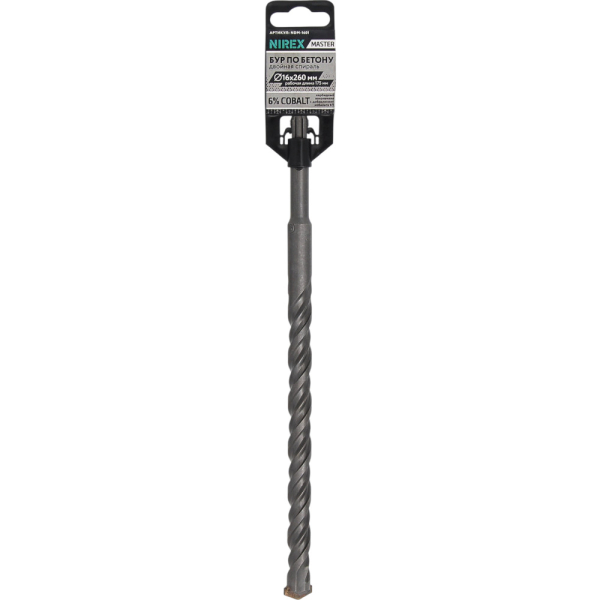 Бур NIREX Master SDS+ 16*260 NDM-1601