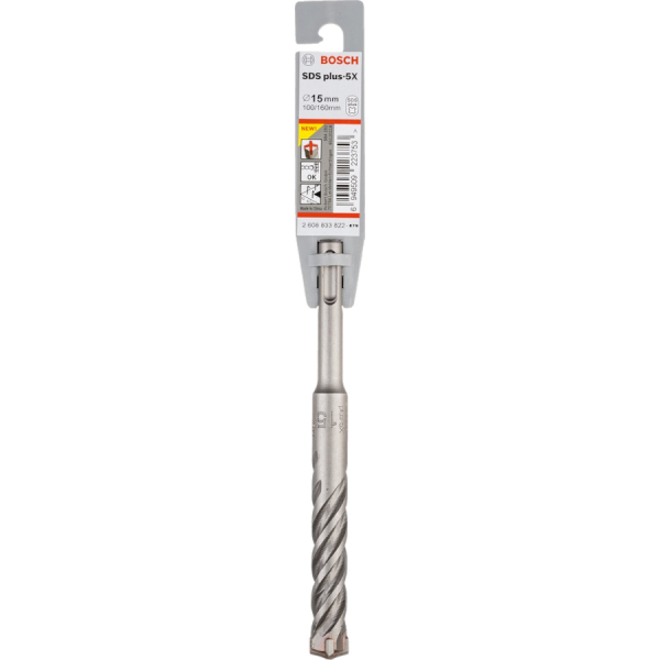 Бур BOSCH SDS+ 5X 15*160     2.608.833.822