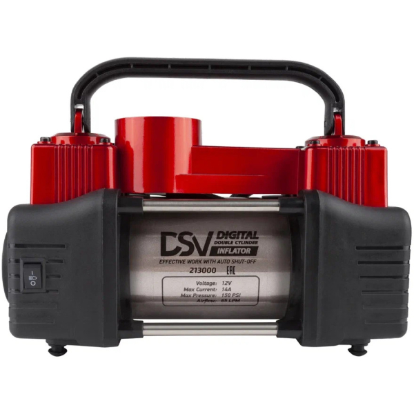 Компрессор автомобильный DSV Smart с LED фонарем   213000