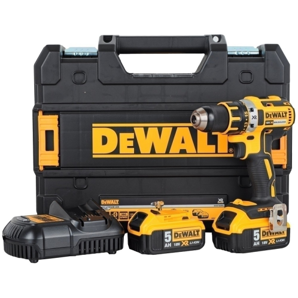 Дрель аккумуляторная DEWALT  DCD 790 P2  18v 5.0Ah Li-Ion