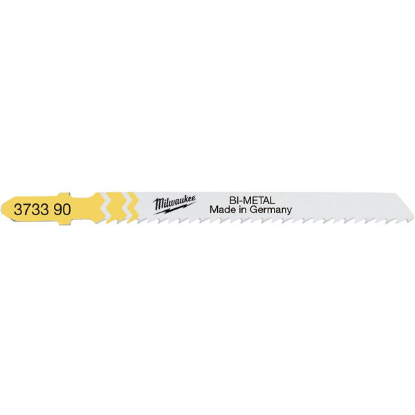 Пилочки Milwaukee для лобзика T101BF Bi-Metal  75 мм 5 шт