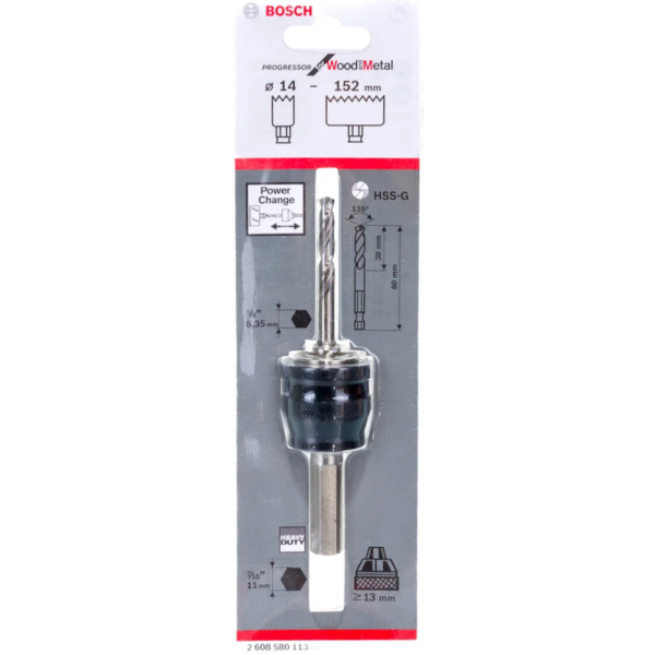 Адаптер BOSCH POWER-CHANGE 11мм HEAVY-DUTY   2.608.580.113