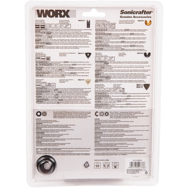 Набор насадок WORX для реноватора 20 шт   WA5095