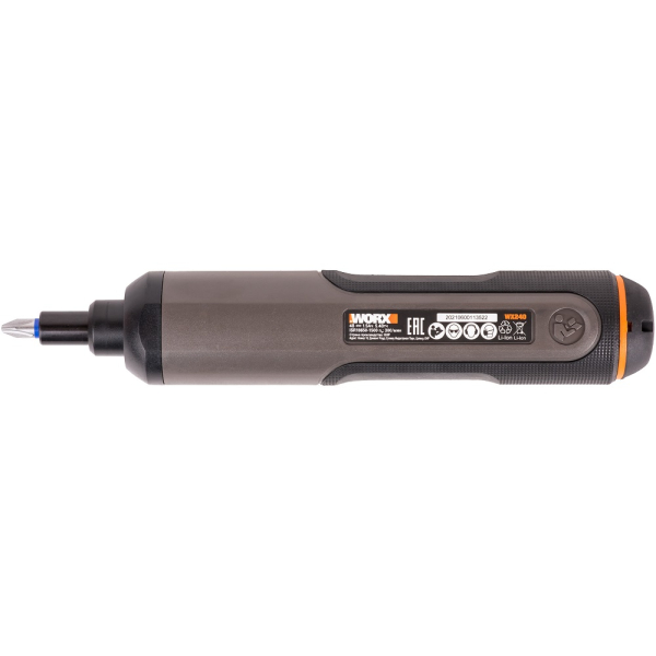 Отвертка аккумуляторная WORX WX 240 + набор бит (26 шт)