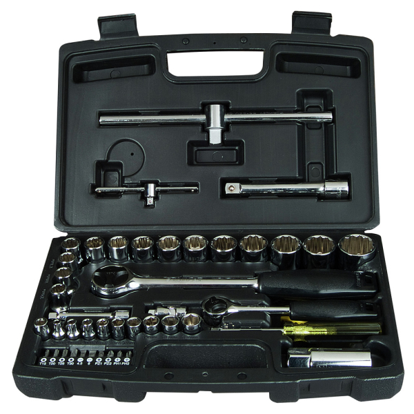 Набор торцевых головок 1/4"и 1/2'' STANLEY 50шт     1-94-656