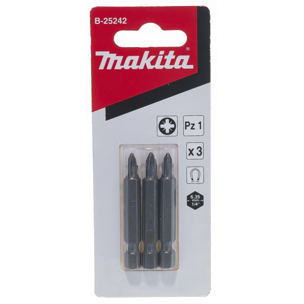 Бита Makita E-form (MZ) PZ1-50 мм 3 шт   B-25242