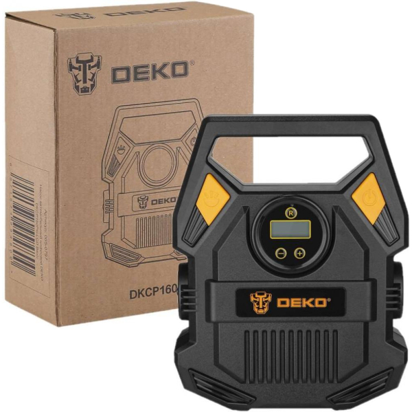 Насос DEKO автомобильный цифровой DKCP 160 Psi-LCD Basic   065-0797