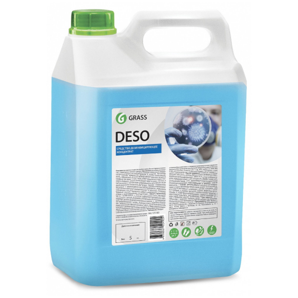 Средство для чистки и дезинфекции GRASS "DESO" концентрат 5кг   125180