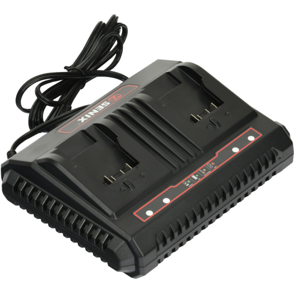 Зарядное устройство двойное SENIX CHDX2-M-EU, X2 20V, 3A