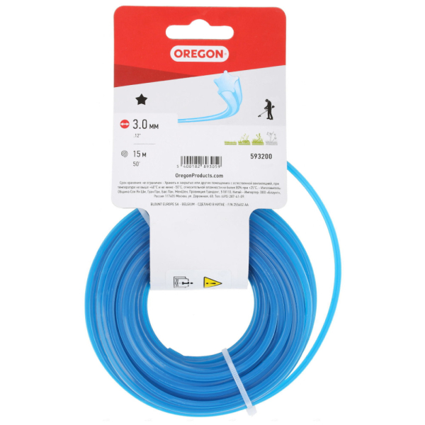 Леска Oregon Blue Star 3,0*15 м     593200