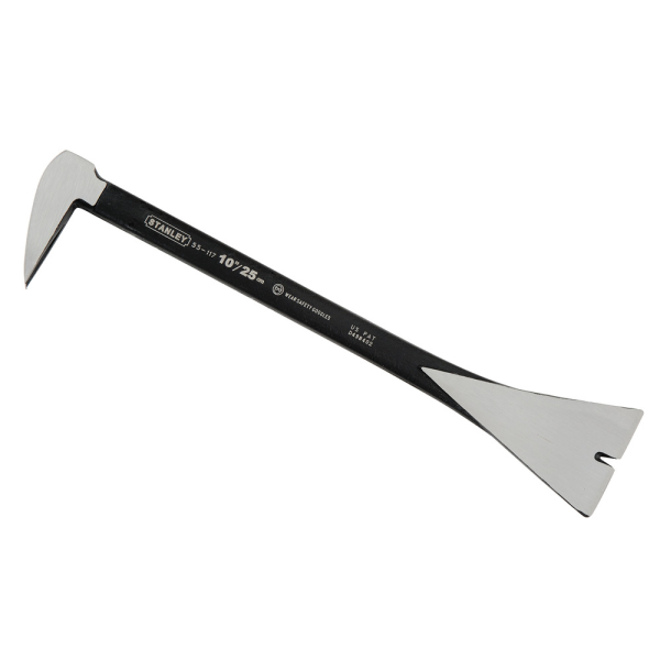 Гвоздодер STANLEY PRECISION MOLDING BAR кованный широкий 250мм     0-55-117