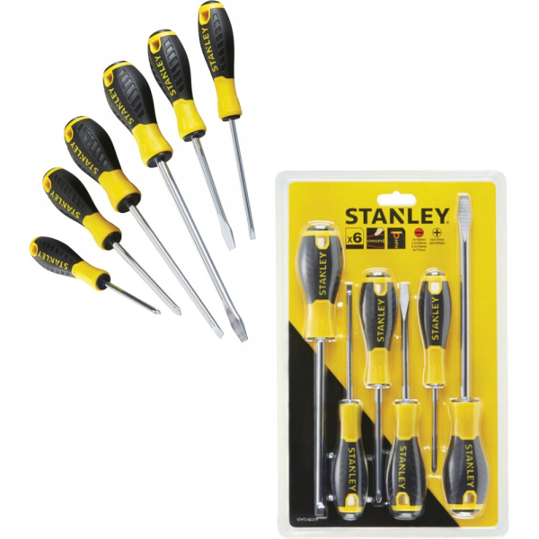 Набор отверток STANLEY ESSENTIAL 6шт.    STHT0-60209
