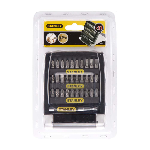 Набор бит STANLEY магнитный держатель 31 шт.  STA7122
