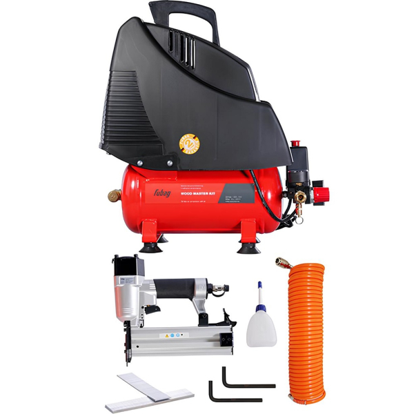 Компрессор Fubag Wood Master Kit + 4 (OL 195/6 + 4 предмета)