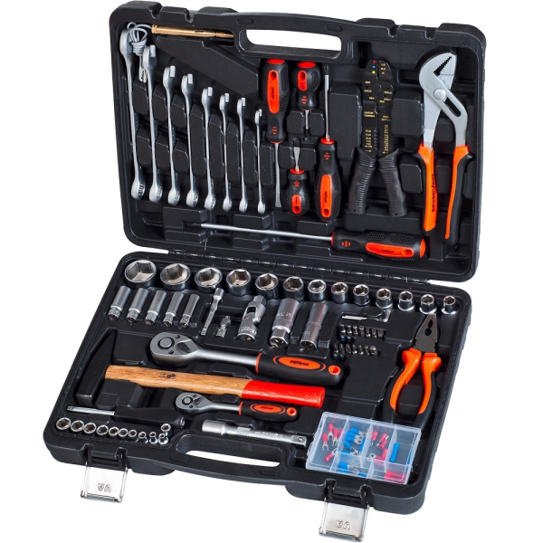 Набор инструмента AV Steel 99 предметов 1/4",1/2"  AV-011099