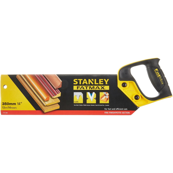 Ножовка STANLEY FATMAX с обушком по дереву 13х350мм     2-17-202