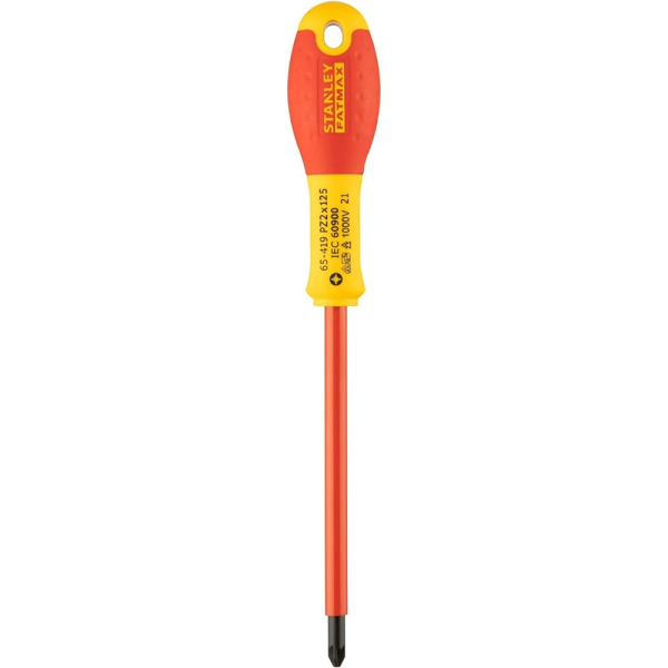 Отвертка электрика STANLEY FATMAX 1000B шлиц Pozidriv 2x125мм     0-65-419