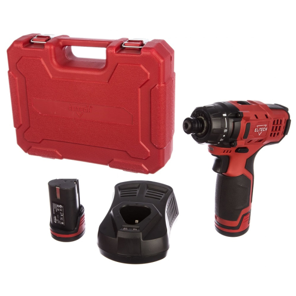 Шуруповерт аккумуляторный ELITECH ША 10.8 ЛК2 (1.5Ач)