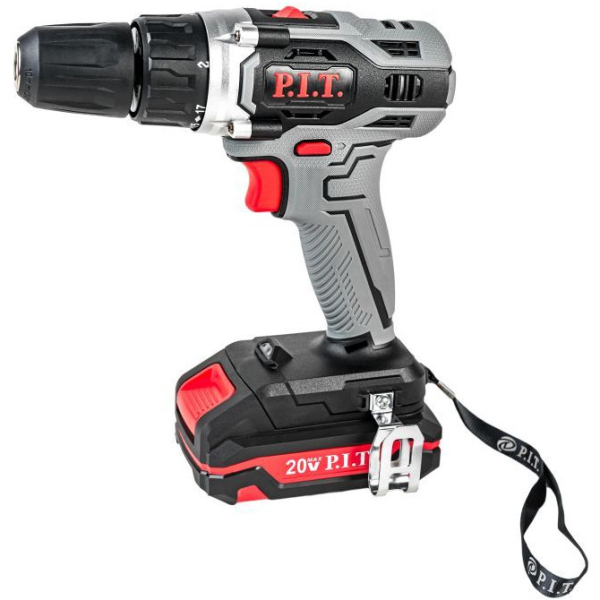 Дрель аккумуляторная P.I.T. PBM 20H-10A/1