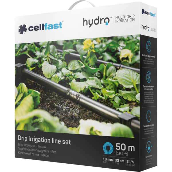 Капельный полив CELLFAST HYDRO набор