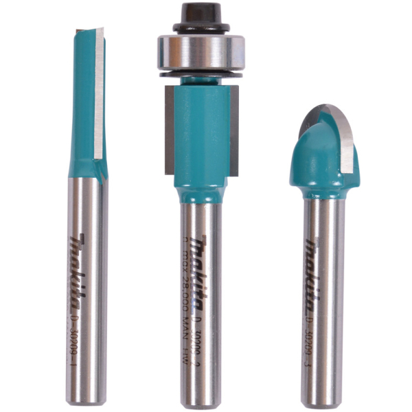 Набор фрез Makita 3шт   D-30209