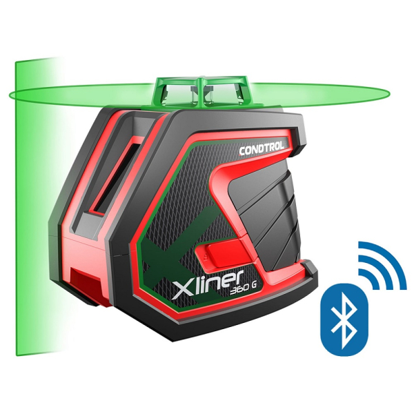 Лазерный уровень CONDTROL XLiner 360 G (1-2-134) + штатив CONDTROL H190 (2-17-023)