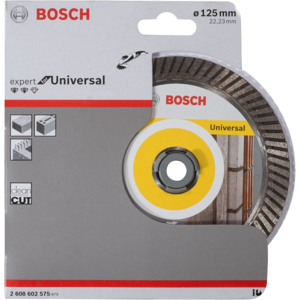 Диск алмазный BOSCH Expert for Universal Turbo 125*22.2 турбо   2.608.602.575