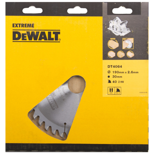 Диск п/п DEWALT DT 4064   190*30*40