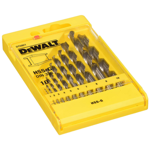 Набор сверл DEWALT DT 5921 по металлу из 10 штук
