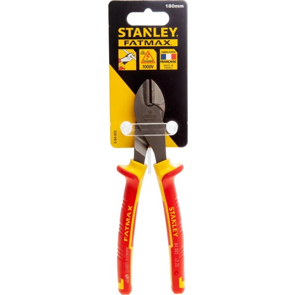 Кусачки STANLEY MAXSTEEL VDE 1000V диагональные 160мм     0-84-003