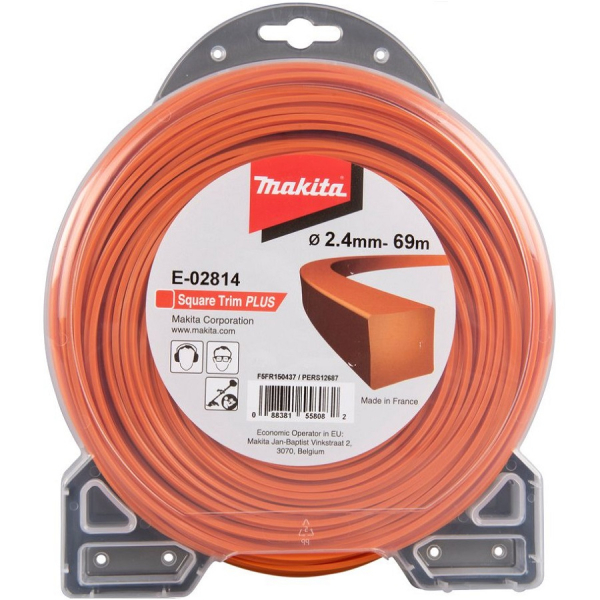 Леска Makita 2,4*69 м (квадрат)   E-02814