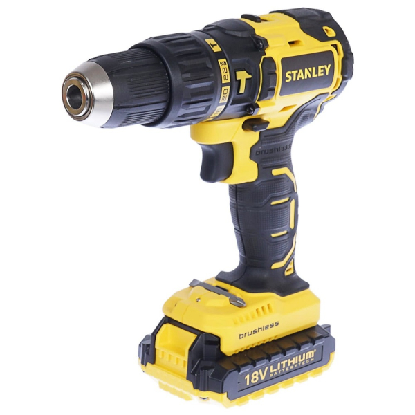 Дрель аккумуляторная STANLEY SBH 20 S2K