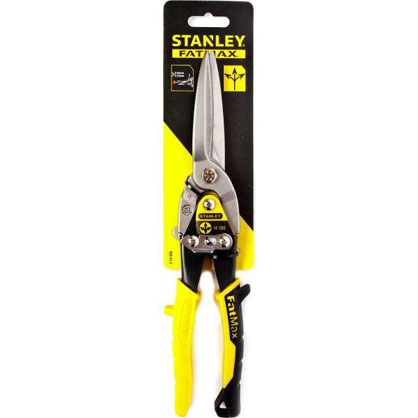 Ножницы STANLEY AVIATION прямые с длинными губками   2-14-566