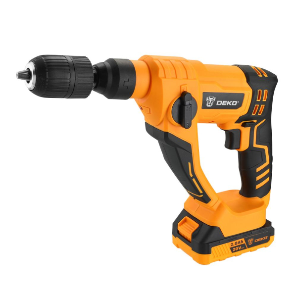 Перфоратор аккумуляторный DEKO DKCH 20 20V,2х2Ач с патроном CH02   063-4412