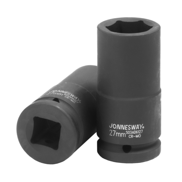 Головка торцевая JONNESWAY ударная глубокая 3/4" DR, 27мм