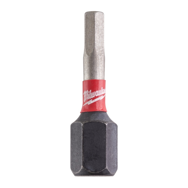 Бита Milwaukee SHOCKWAVE HЕХ3 25мм 2шт