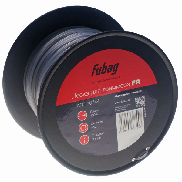 Леска Fubag 2,4*130 м (круг)