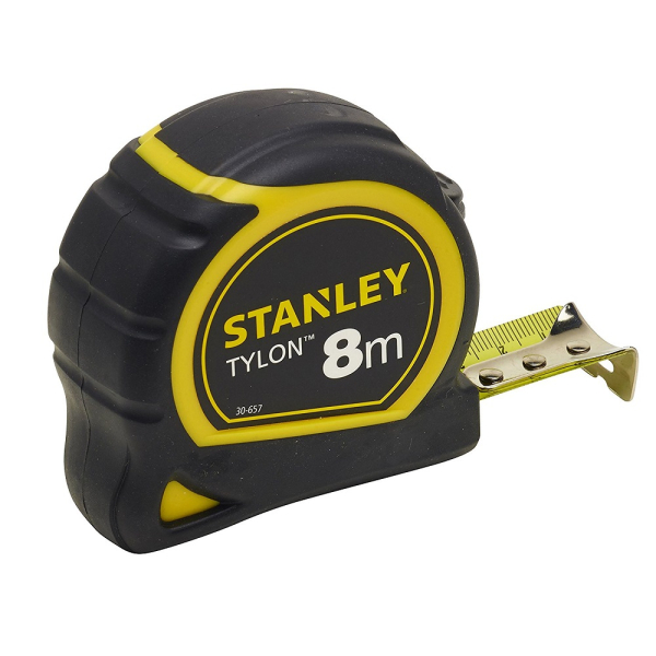 Рулетка STANLEY TYLON измерительная 8м*25мм     0-30-657