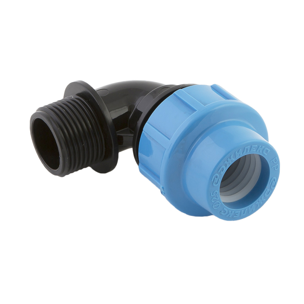 Отвод комбинированный ДЖИЛЕКС 1" 25 мм с наружной резьбой