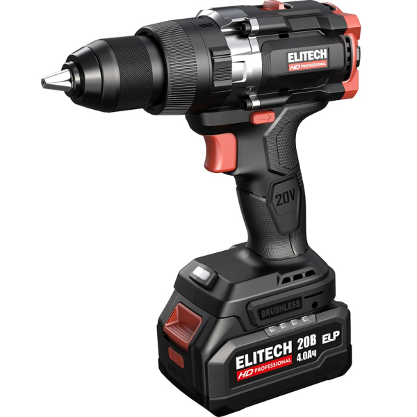 Дрель аккумуляторная ELITECH CD 20 BL2 (E2201.042.01)