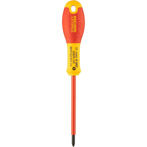 Отвертка электрика STANLEY FATMAX 1000B шлиц Pozidriv 1x100мм     0-65-418